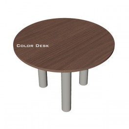 Столешница диаметр 1100 мм круглая для столов переговоров и обеденных столов