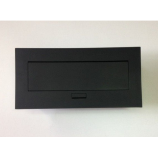 Розетка CD-3QB1 (black) встраиваемая в столешницу (без провода)