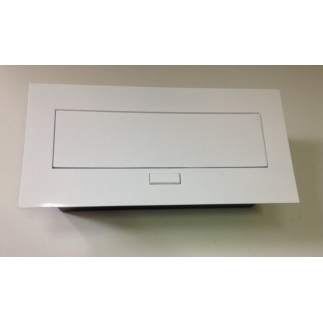 Розетка CD-3QW2 (white) встраиваемая в столешницу (с проводом)