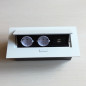 Розетка CD-2QW3 (white) (2хUSB) встраиваемая в столешницу (без провода)