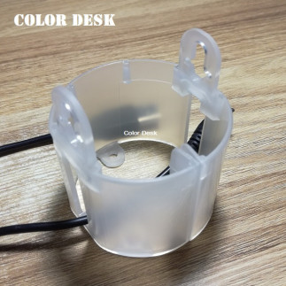 Звено дополнительное кабель-канала A-740TMC бесцветного вертикального гибкого