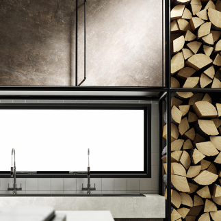 Ателье светлое 4298 SU материал исполнения мебельных деталей от KRONO толщиной 25 мм