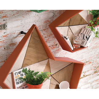 Гикори Рокфорд натуральный K-086 PW материал исполнения мебельных деталей от KRONO толщиной 25 мм