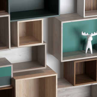 Глиняный серый К-096 SU материал исполнения мебельных деталей от KRONO толщиной 25 мм