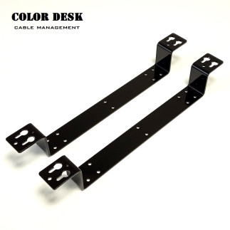 КРОНШТЕЙНЫ ДЛЯ ПОДВЕСНОЙ ТУМБЫ Z-400BL ЧЁРНЫЕ