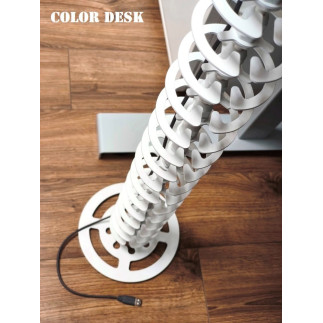 КАНАЛ ДЛЯ ПРОВОДОВ ЛЭП-1-840 БЕЛЫЙ КРУГЛОЕ СЕЧЕНИЕ 2