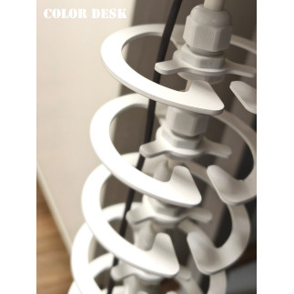 КАНАЛ ДЛЯ ПРОВОДОВ ЛЭП-1-840 БЕЛЫЙ КРУГЛОЕ СЕЧЕНИЕ 3