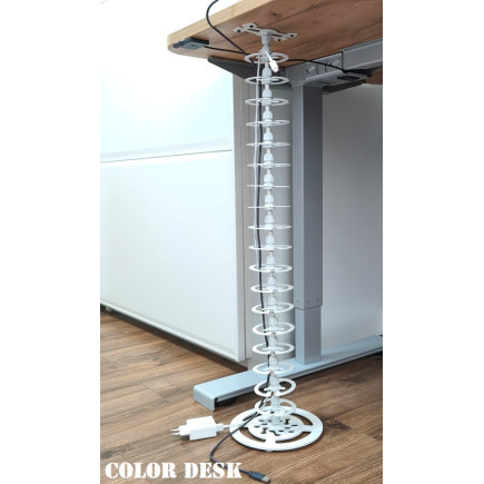 КАНАЛ ДЛЯ ПРОВОДОВ ЛЭП-1-840 БЕЛЫЙ КРУГЛОЕ СЕЧЕНИЕ