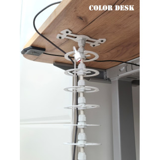 КАНАЛ ДЛЯ ПРОВОДОВ ЛЭП-1-840 БЕЛЫЙ КРУГЛОЕ СЕЧЕНИЕ 6