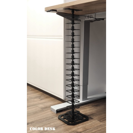 КАНАЛ ДЛЯ ПРОВОДОВ ЛЭП-2-840 ЧЁРНЫЙ КВАДРАТНОЕ СЕЧЕНИЕ