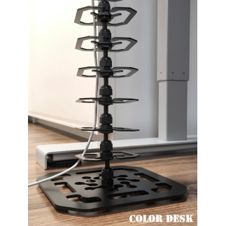 КАНАЛ ДЛЯ ПРОВОДОВ ЛЭП-2-840 ЧЁРНЫЙ КВАДРАТНОЕ СЕЧЕНИЕ 9