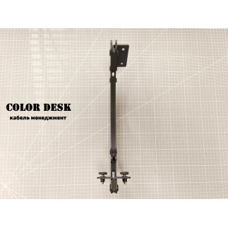 КРОНШТЕЙН МИНИ К-1 ДЛЯ НАСТОЛЬНОЙ ПОЛКИ МЕТАЛЛИЧЕСКИЙ ЧЁРНЫЙ 13