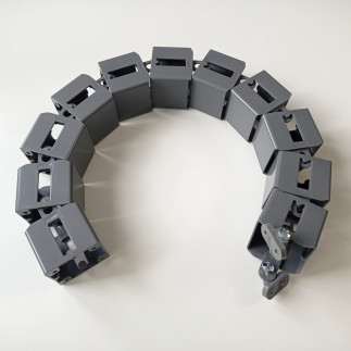 КАНАЛ ДЛЯ ПРОВОДОВ К-740-С (МОД.2) СЕРЫЙ КВАДРАТНЫЙ БЕЗ МЕТАЛЛИЧЕСКОГО ОСНОВАНИЯ 2