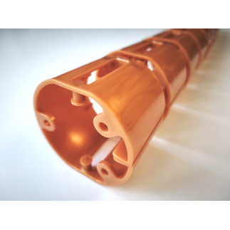 КАНАЛ ДЛЯ ПРОВОДОВ СТОЛА ГИБКИЙ COLOR DESK A-740 (МОД.2) ЗОЛОТОЙ МЕТАЛЛИК БЕЗ МЕТАЛЛИЧЕСКОГО ОСНОВАНИЯ 5