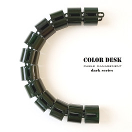 КАНАЛ ДЛЯ ПРОВОДОВ ГИБКИЙ D-740 DARK GREEN MOSS (mod.2) ЗЕЛЁНЫЙ МОХ БЕЗ МЕТАЛЛИЧЕСКОГО ОСНОВАНИЯ