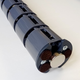 КАБЕЛЬ-КАНАЛ ЕЛ-1460-ГР (ГРАФИТ) ДЛЯ СТОЛОВ С ЭЛЕКТРОПРИВОДОМ 8