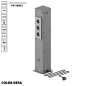 РОЗЕТОЧНАЯ КОЛОННА COLOR DESK РК-260(С) СЕРАЯ НАПОЛЬНАЯ 6 РОЗЕТОК 709х160(128)х160(128) ММ РОЗЕТОЧНАЯ КОЛОННА COLOR DESK РК-260(С) СЕРАЯ НАПОЛЬНАЯ 6 РОЗЕТОК 709х160(128)х160(128) ММ
