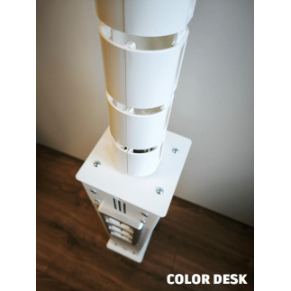 РОЗЕТОЧНАЯ КОЛОННА COLOR DESK® РК-262(Б) БЕЛАЯ