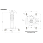 МОБИЛЬНАЯ РОЗЕТОЧНАЯ КОЛОННА-СТОЛ COLOR DESK® РК-265(С) СЕРАЯ МОБИЛЬНАЯ РОЗЕТОЧНАЯ КОЛОННА-СТОЛ COLOR DESK® РК-265(С) СЕРАЯ