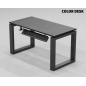 КАБЕЛЬ-КАНАЛ МЕТАЛЛИЧЕСКИЙ СЕРИЯ КМ-О-600® ГРАФИТ ПОДВЕСНОЙ ГОРИЗОНТАЛЬНЫЙ ПОДСТОЛЬНЫЙ